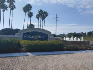 Entrance at Kings Ridge Gate