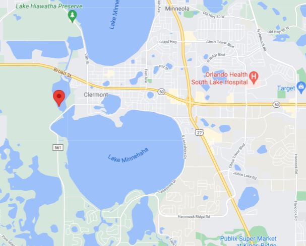 The Chain of Lakes in Clermont Florida